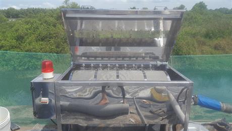 Hội chợ Giống và Nông nghiệp CNC 2019: Hệ thống xử lý nước cấp cho ao nuôi tôm nước lợ